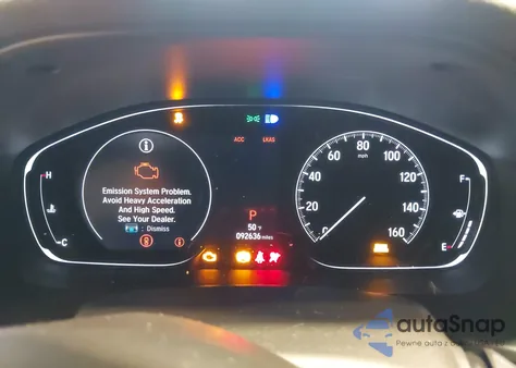 2018 Honda Accord Ex-L z USA, uszkodzony, nr VIN 1HGCV1F57JA055954